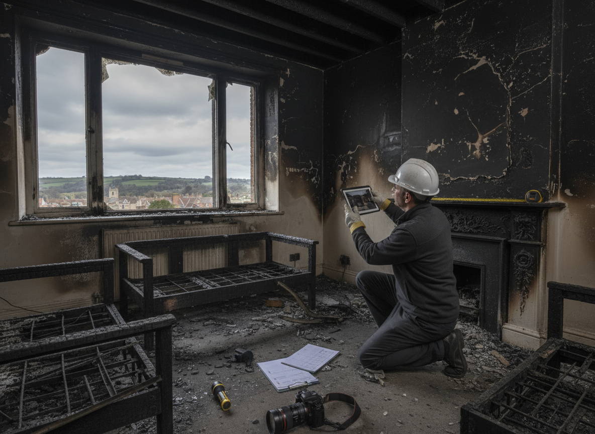 How to Document Fire Damage for Insurance in Winchester