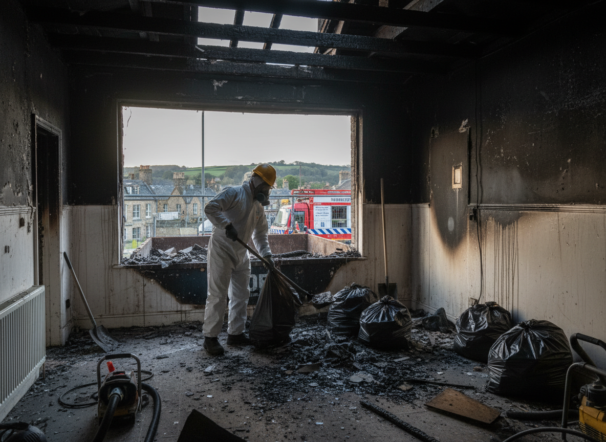 Fire Damage Restoration in San Jacinto