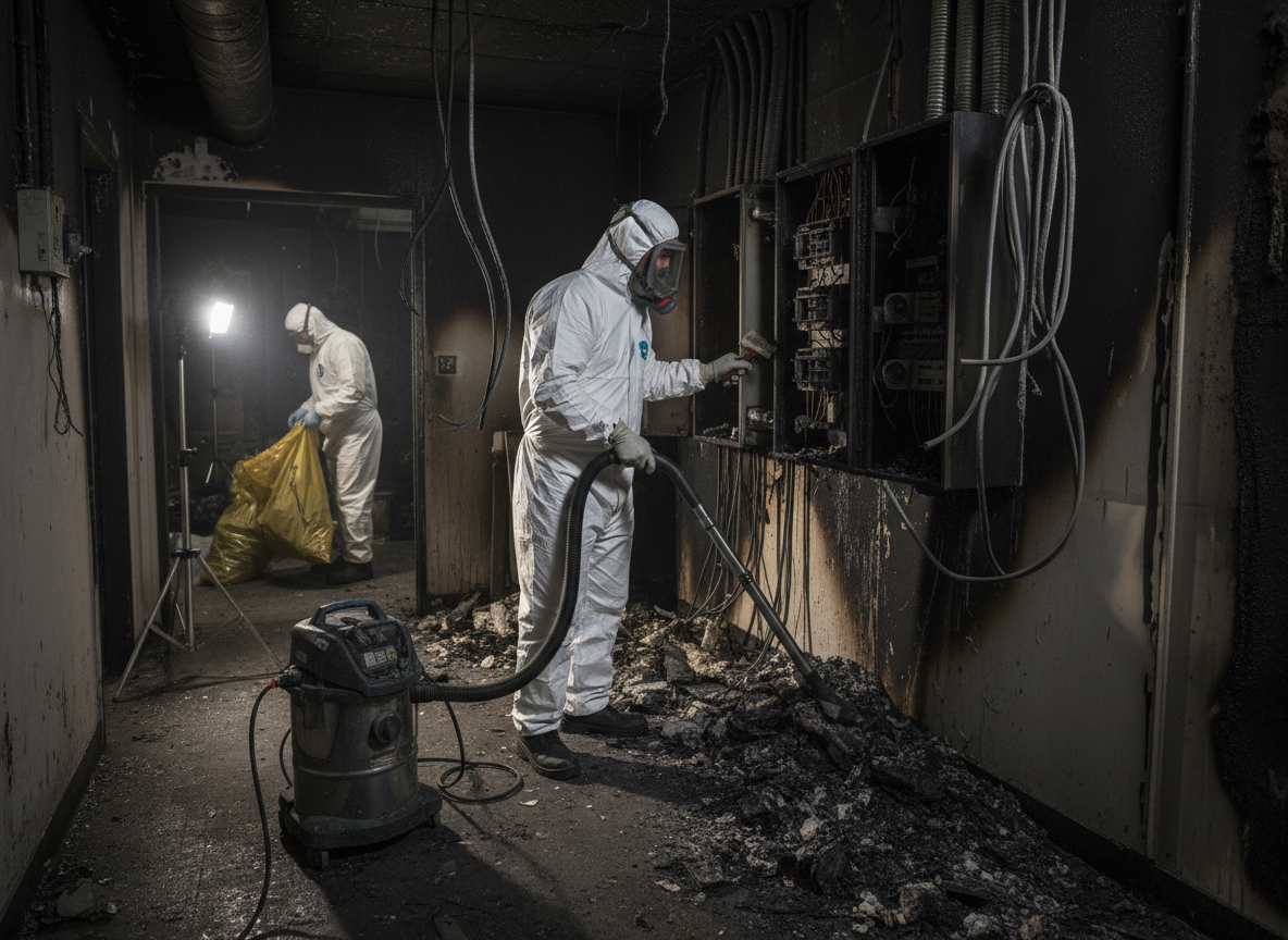 Electrical Fire Cleanup in Winchester, CA