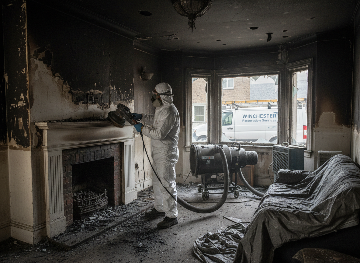 Fire and Smoke Damage Restoration in Winchester, CA