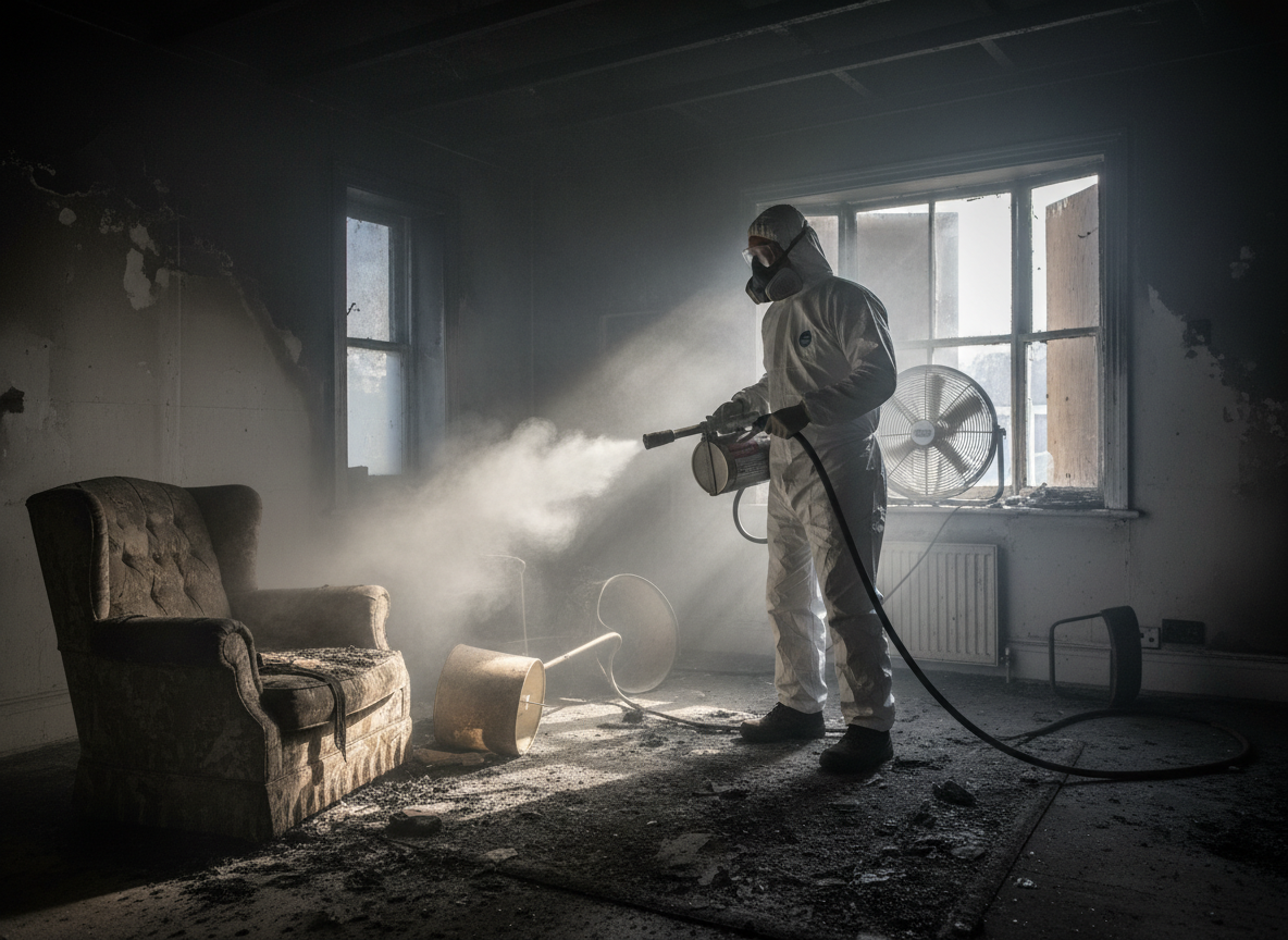 Odor Removal After Fire in Winchester, CA