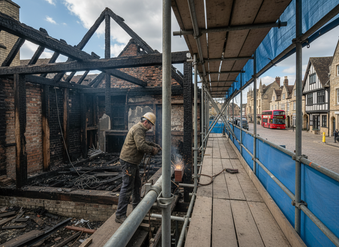 Fire Damage Restoration in Hemets