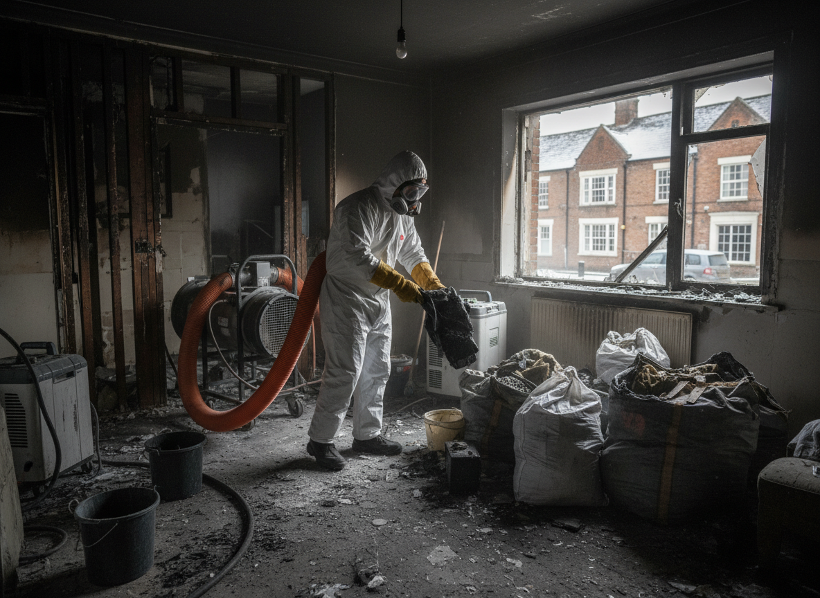 Tenant Fire Damage Cleanup in Winchester, CA